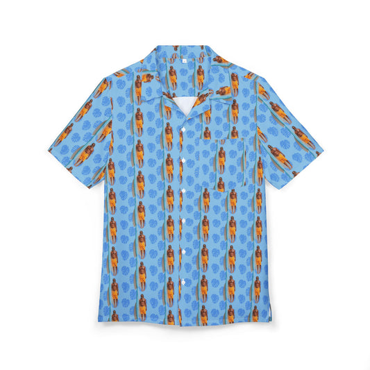 Tropical Vacation Shirt, Unisex Hawaiian Button-Down Shirt for Summer, Beach Party Essentials, Vacation Outfit, Luau Apparel, Casual [...]