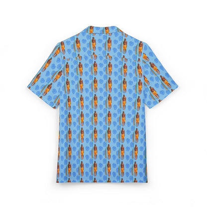 Tropical Vacation Shirt, Unisex Hawaiian Button-Down Shirt for Summer, Beach Party Essentials, Vacation Outfit, Luau Apparel, Casual [...]