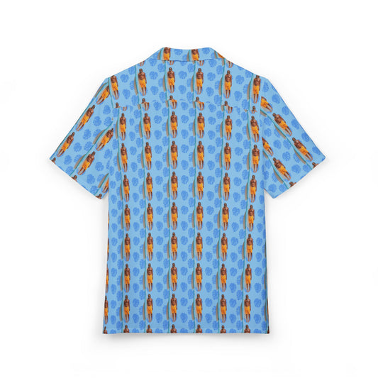Tropical Vacation Shirt, Unisex Hawaiian Button-Down Shirt for Summer, Beach Party Essentials, Vacation Outfit, Luau Apparel, Casual [...]