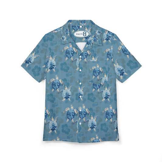 Tropical Button-Down Shirt, Beachwear, Summer Vacation Shirt, Casual Shirt, Luau Outfit, Gift for Him