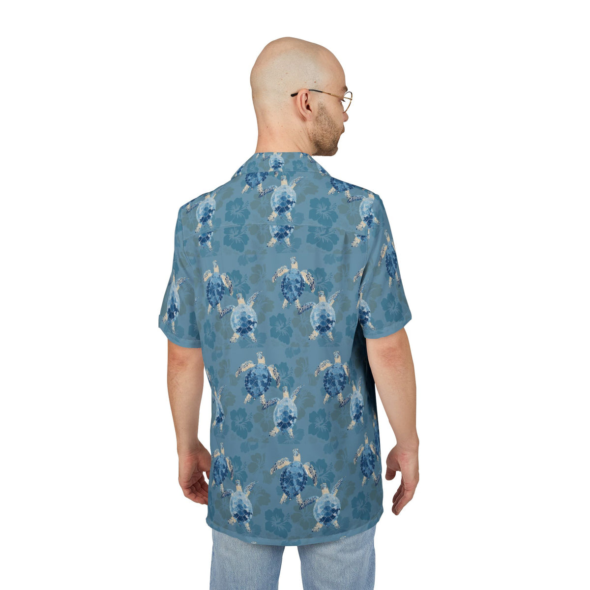 Tropical Button-Down Shirt, Beachwear, Summer Vacation Shirt, Casual Shirt, Luau Outfit, Gift for Him